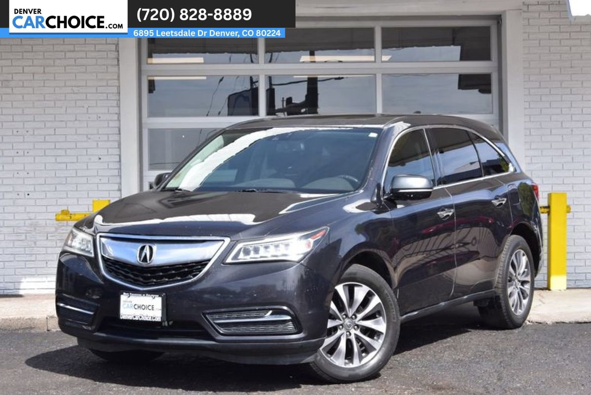 Used 2015 Acura MDX SH-AWD w/ Tech & Entertainment