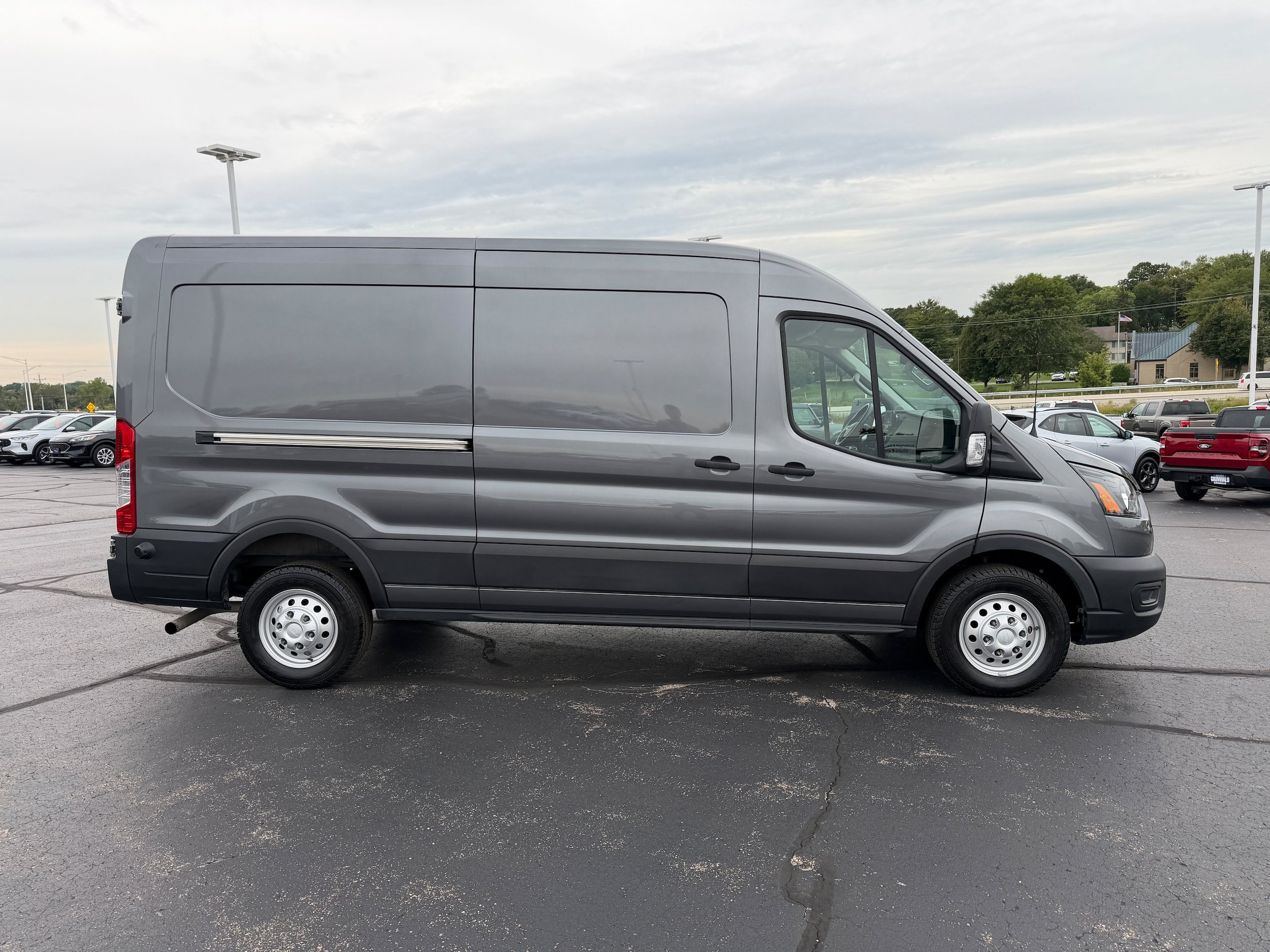 Certified 2023 Ford Transit 250 Medium Roof AWD w/ Interior Upgrade Package image 7
