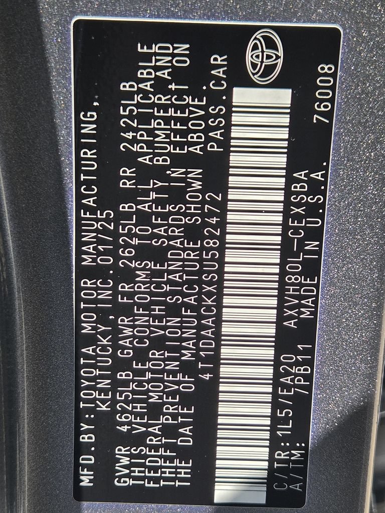 Used 2025 Toyota Camry SE FWD image 31
