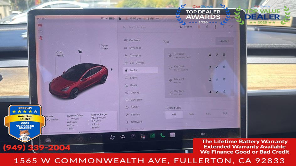Used 2018 Tesla Model 3 Long Range RWD image 36