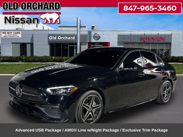 Used 2024 Mercedes-Benz C 300 4MATIC Sedan w/ AMG Line w/ Night Package