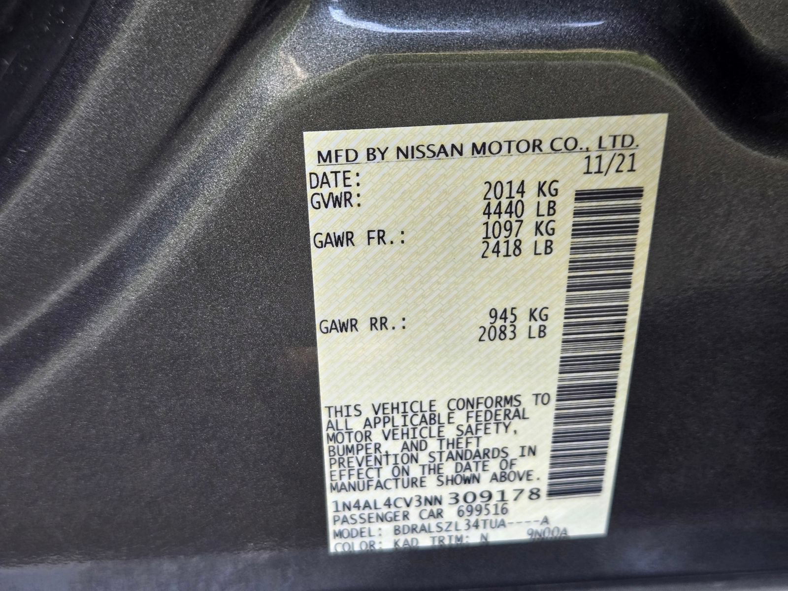 Used 2022 Nissan Altima 2.0 SR FWD image 30