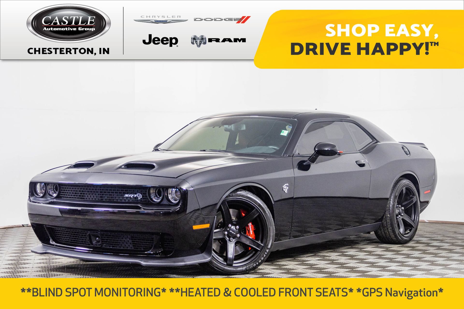 Used 2019 Dodge Challenger SRT Hellcat w/ Laguna Leather Package
