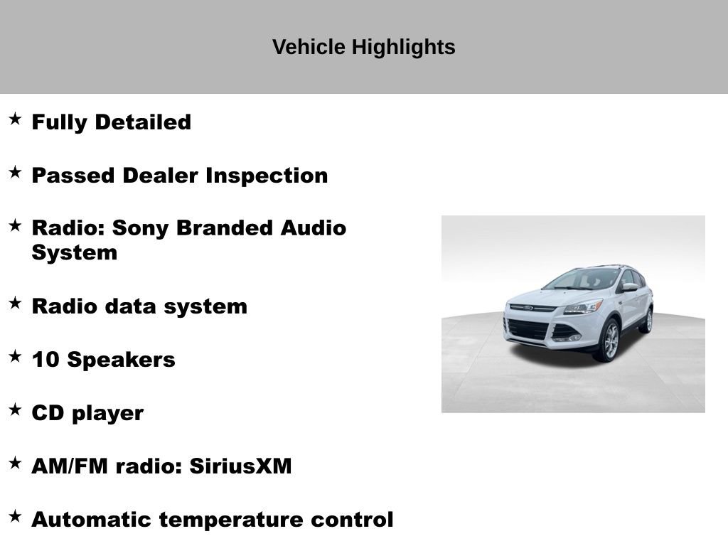Used 2013 Ford Escape Titanium w/ Parking Technology Pkg image 18