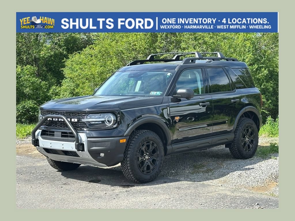 New 2025 Ford Bronco Sport Badlands w/ Sasquatch Badlands Package AWD/4WD video 1