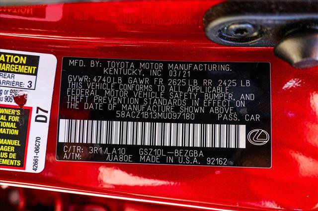 Used 2021 Lexus ES 350 w/ Accessory Package 2 FWD image 28