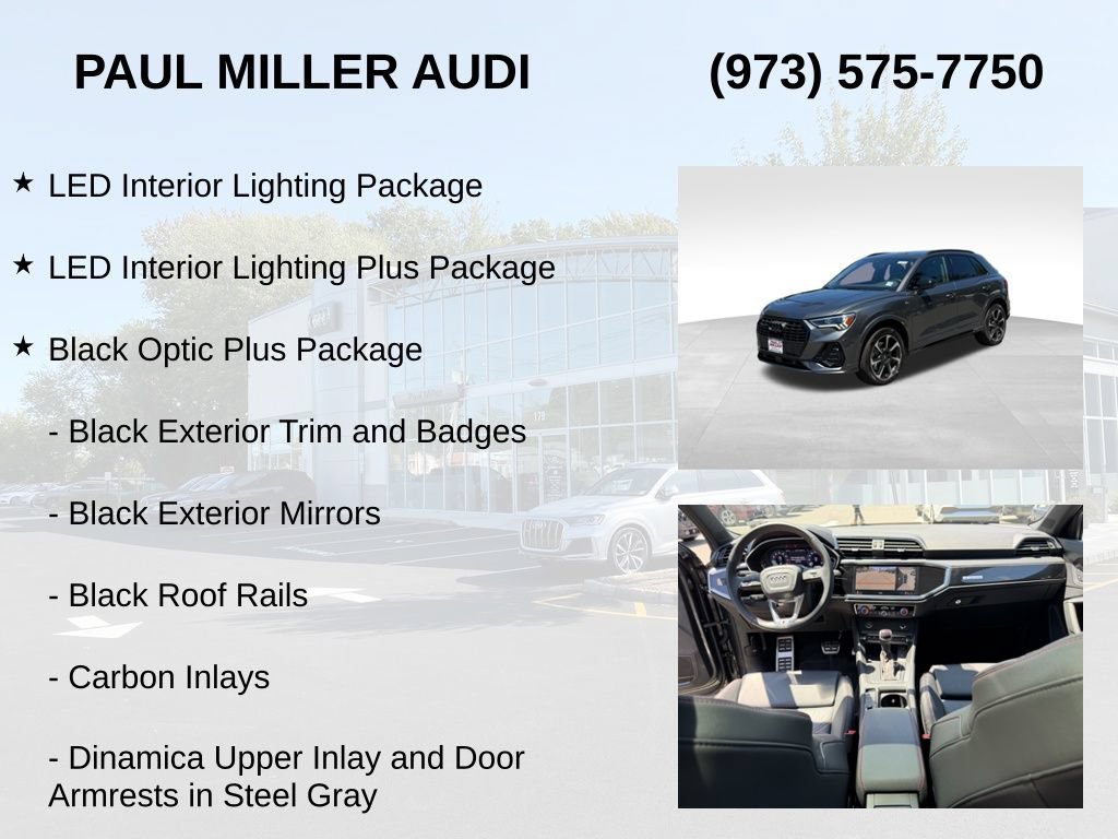 Used 2025 Audi Q3 2.0T Premium Plus w/ Premium Plus Package AWD/4WD image 12