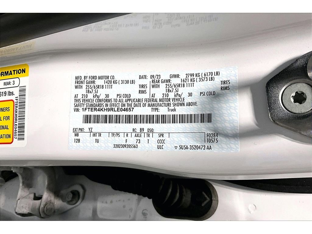 Used 2024 Ford Ranger Lariat image 31