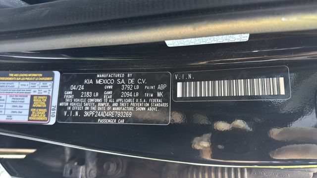 Used 2024 Kia Forte LXS FWD image 30