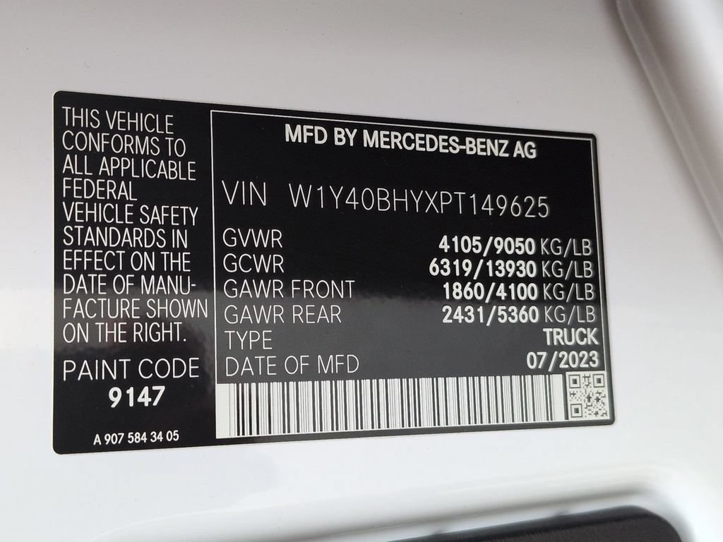 Used 2023 Mercedes-Benz Sprinter 2500 image 20
