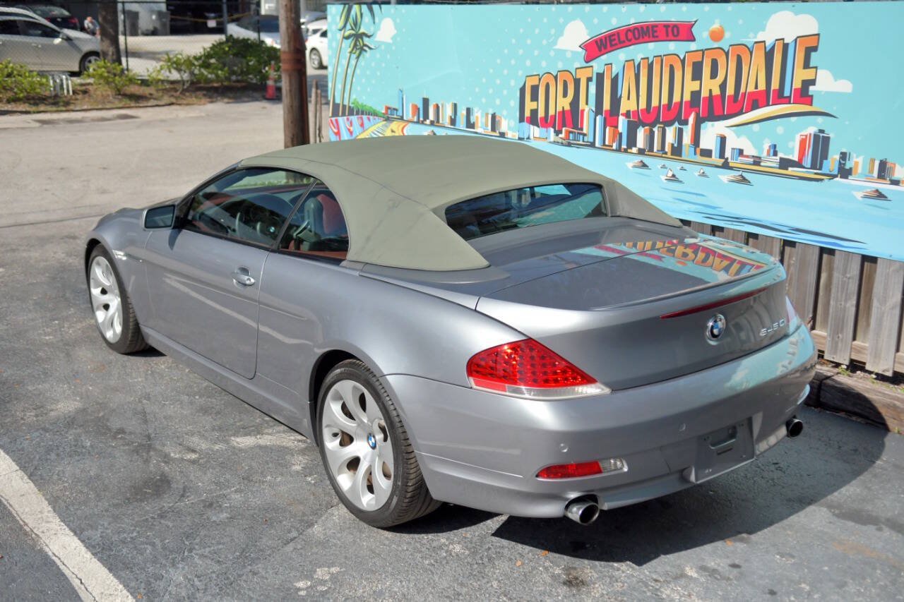 Used 2005 BMW 645Ci Convertible RWD image 6