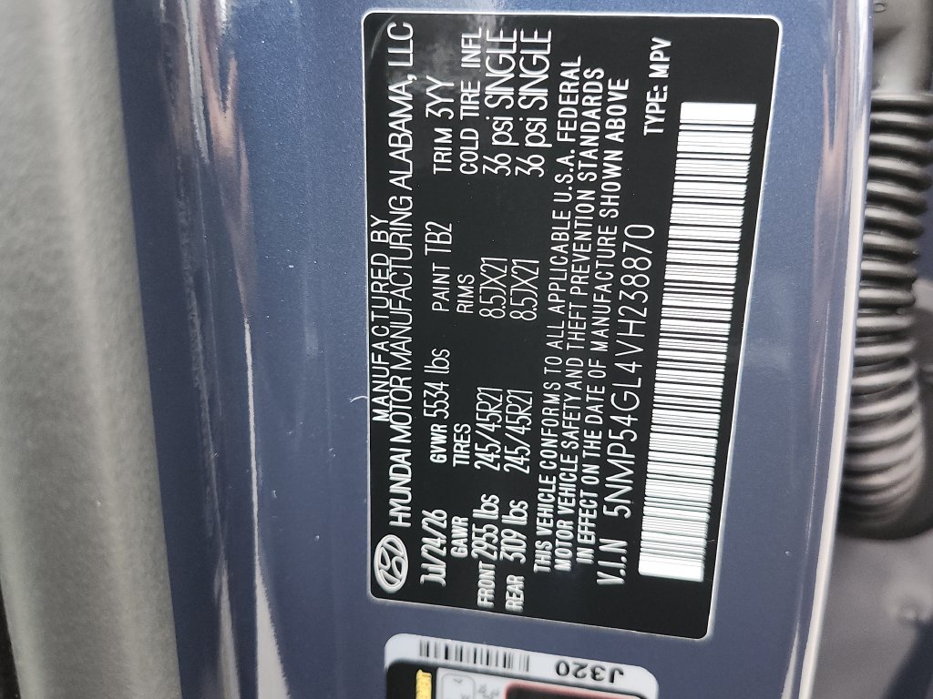 New 2027 Hyundai Santa Fe Calligraphy FWD image 40