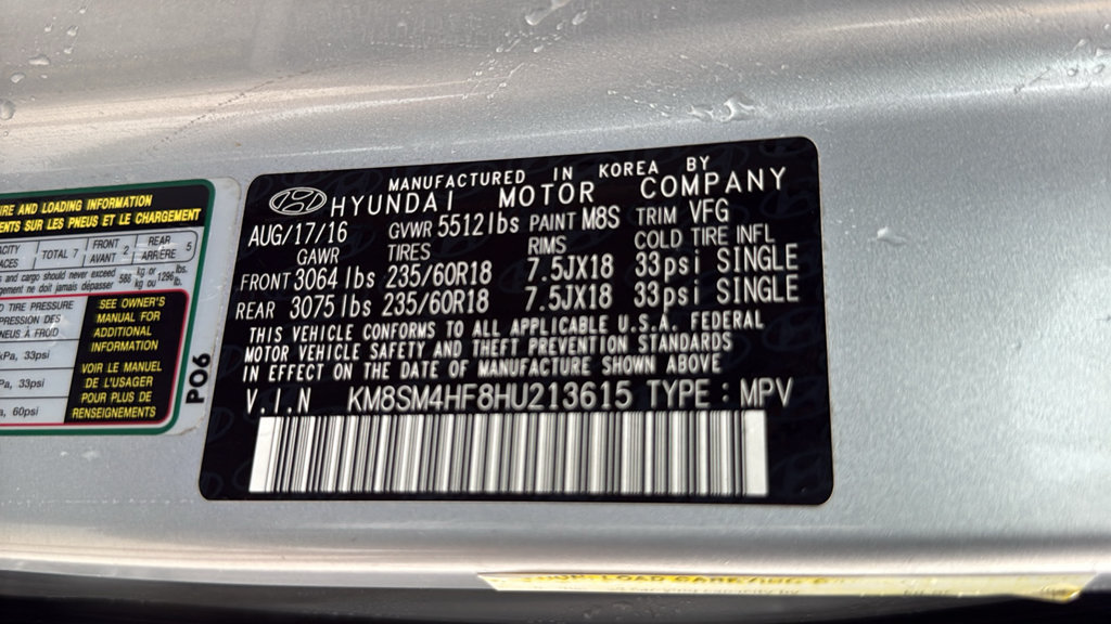 Used 2017 Hyundai Santa Fe SE FWD image 36