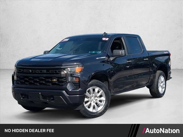 Certified 2022 Chevrolet Silverado 1500 Custom AWD/4WD image 1