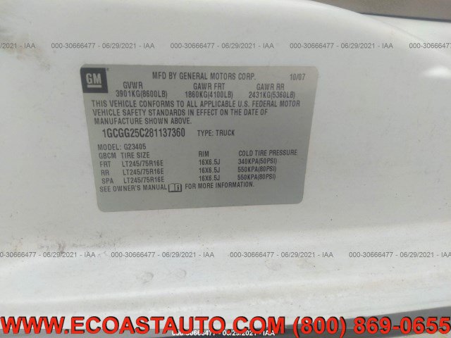 Used 2008 Chevrolet Express 2500 RWD image 10
