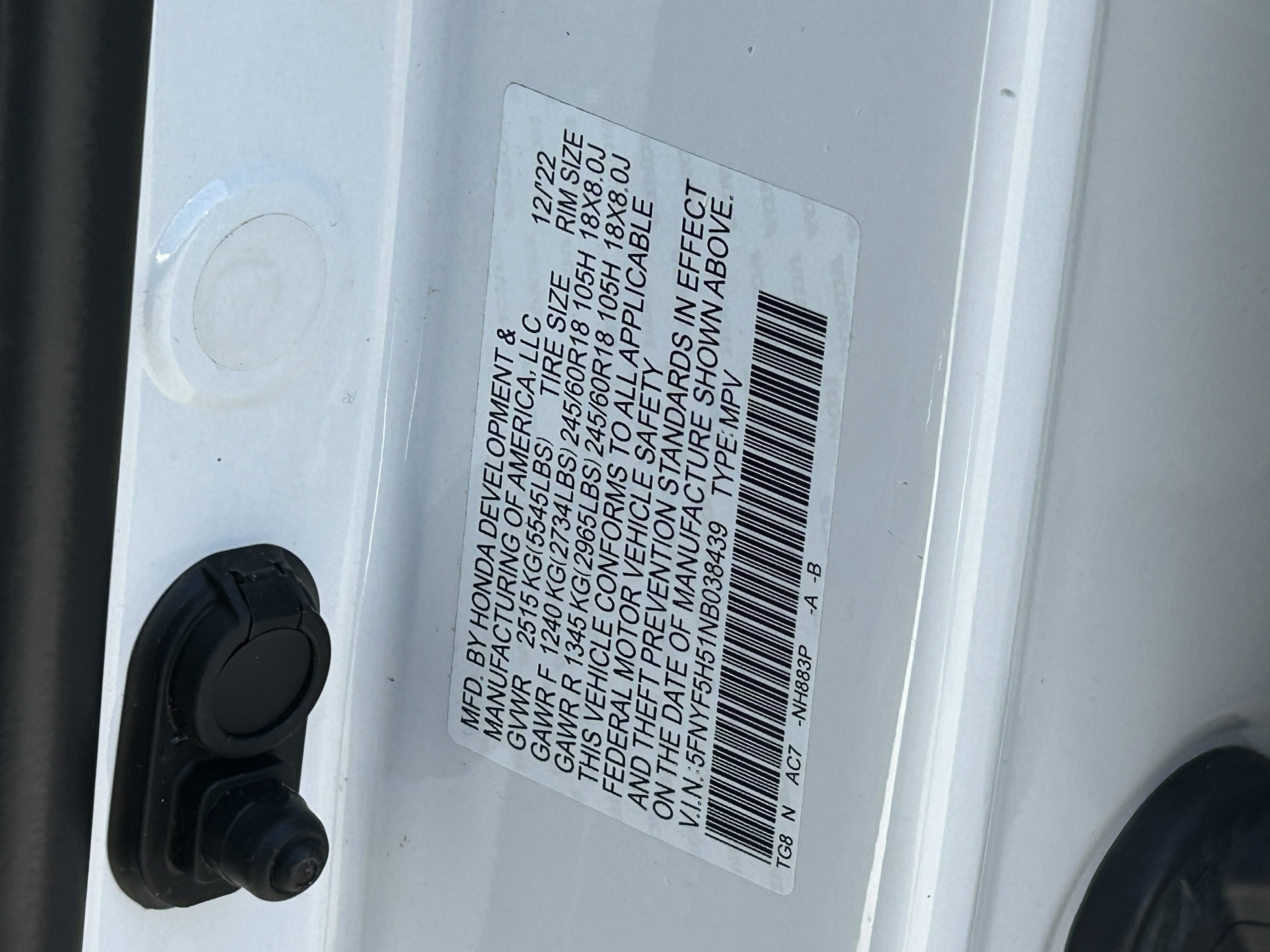 Certified 2022 Honda Pilot EX-L image 30
