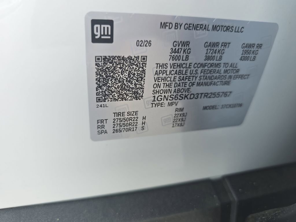 New 2026 Chevrolet Tahoe Premier w/ Sun And Tow Package image 37