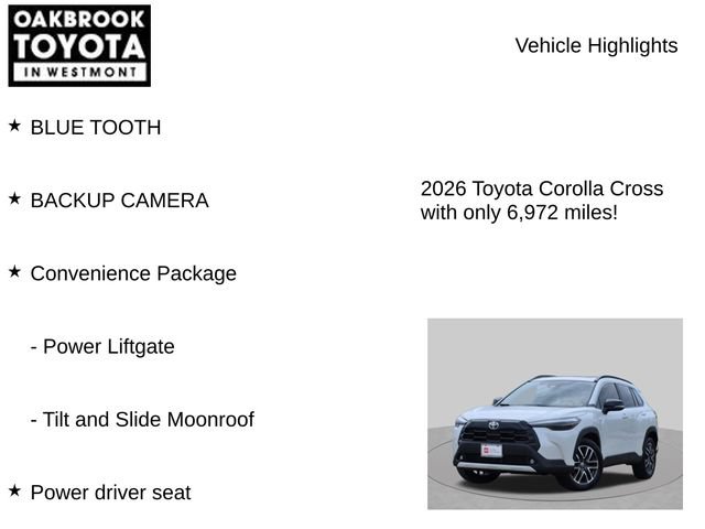 Certified 2026 Toyota Corolla Cross XLE w/ Convenience Package AWD/4WD image 6