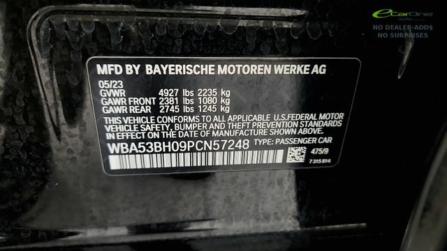 Used 2023 BMW 530i w/ M Sport Package RWD image 76