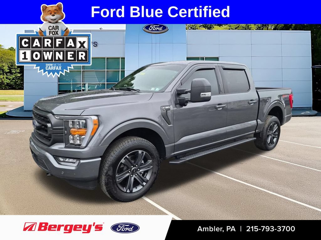Certified 2023 Ford F150 XLT w/ Equipment Group 302A High AWD/4WD image 1