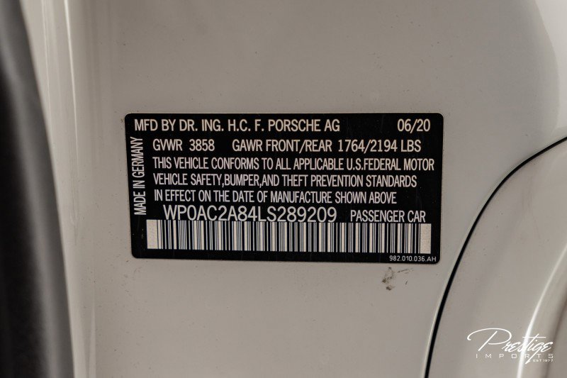 Used 2020 Porsche 718 Cayman GT4 image 46