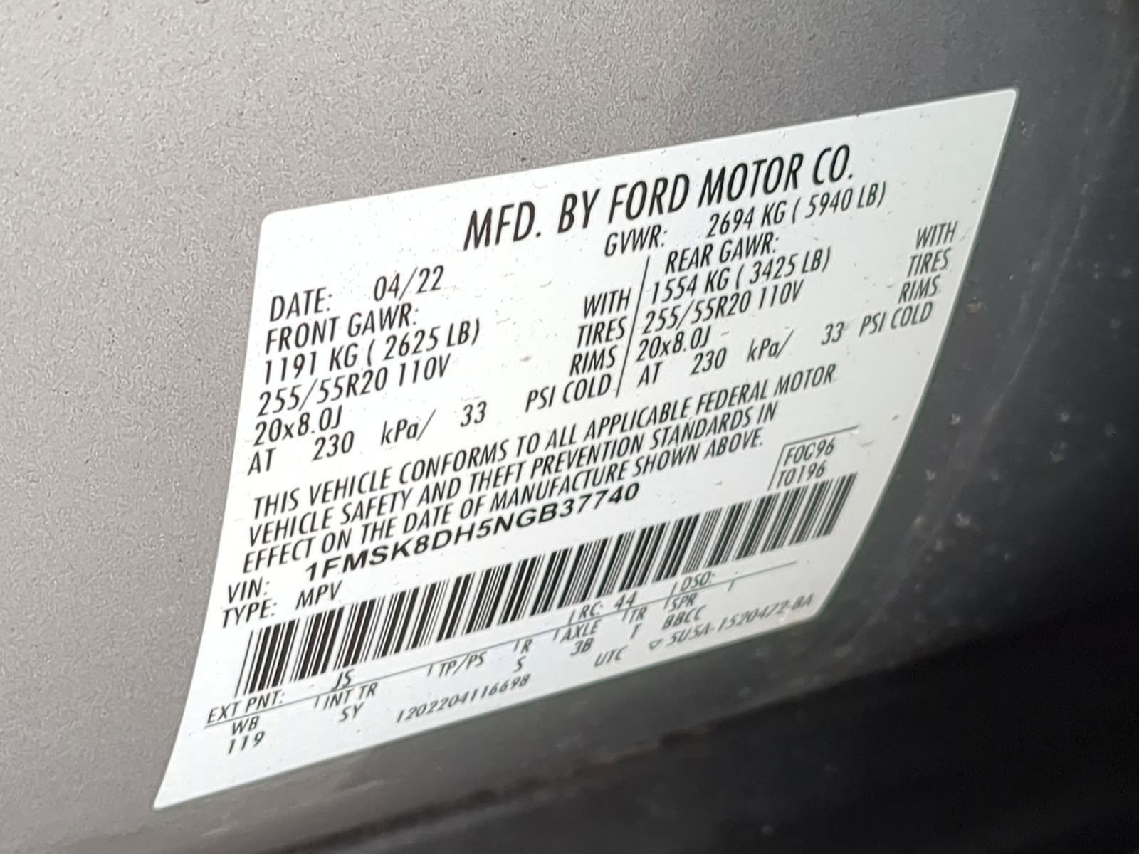 Used 2022 Ford Explorer XLT w/ Equipment Group 202A image 42