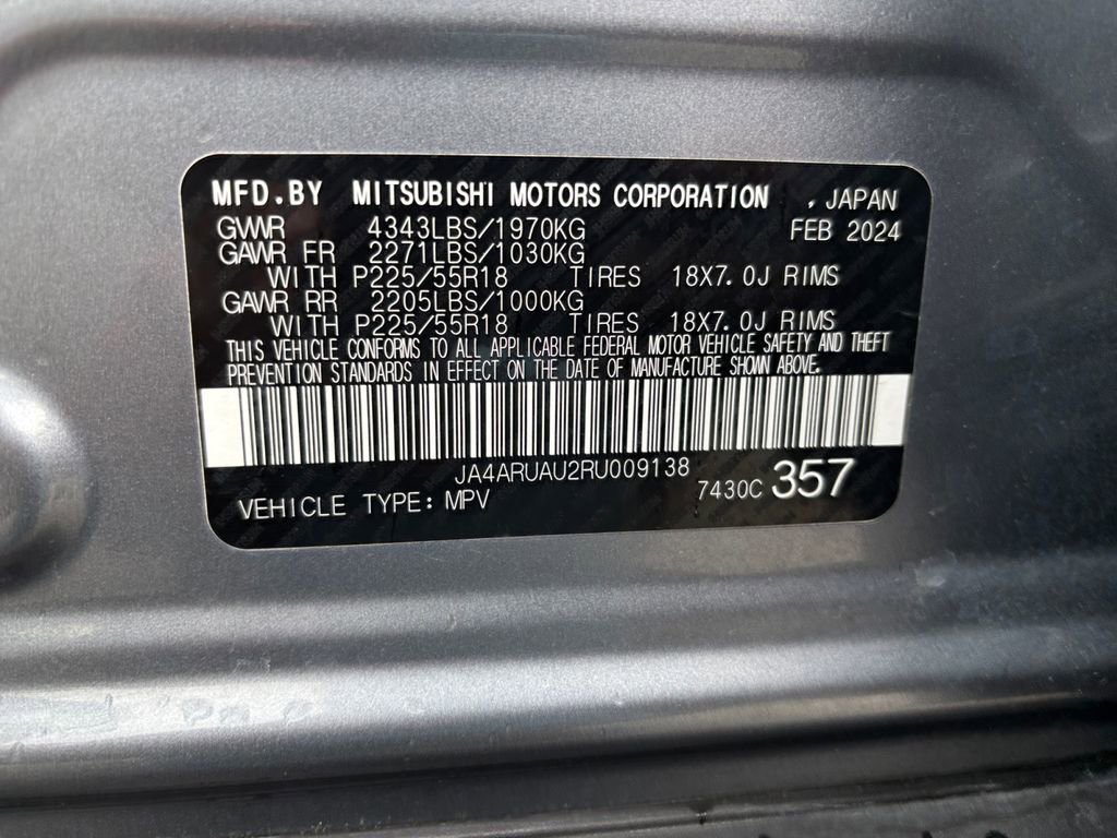 Used 2024 Mitsubishi Outlander Sport ES AWD/4WD image 30