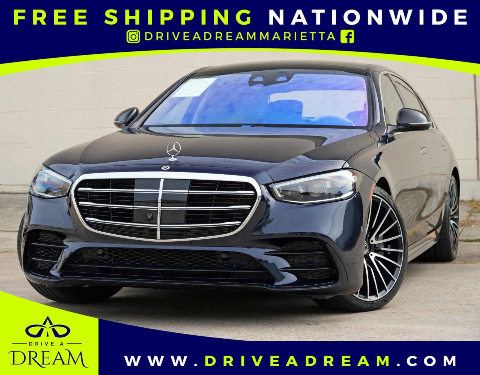 Used 2022 Mercedes-Benz S 580 4MATIC Sedan w/ AMG Line Package image 1