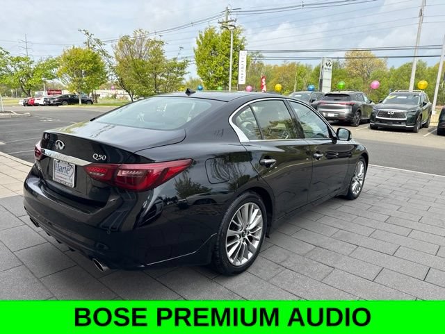 Certified 2023 INFINITI Q50 Luxe w/ Cargo Package AWD/4WD image 7