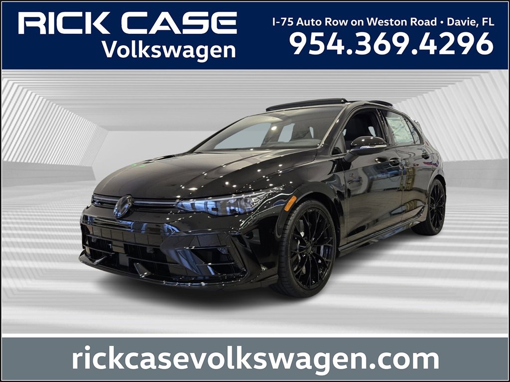 New 2025 Volkswagen Golf R Black Edition image 1