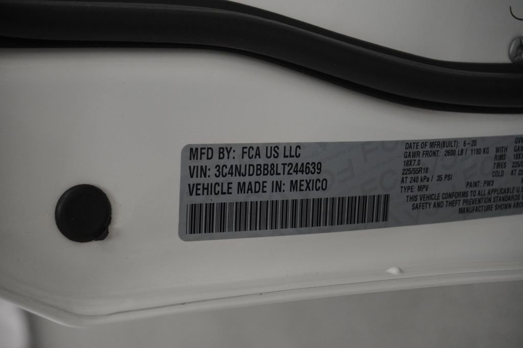 Certified 2020 Jeep Compass Latitude image 54