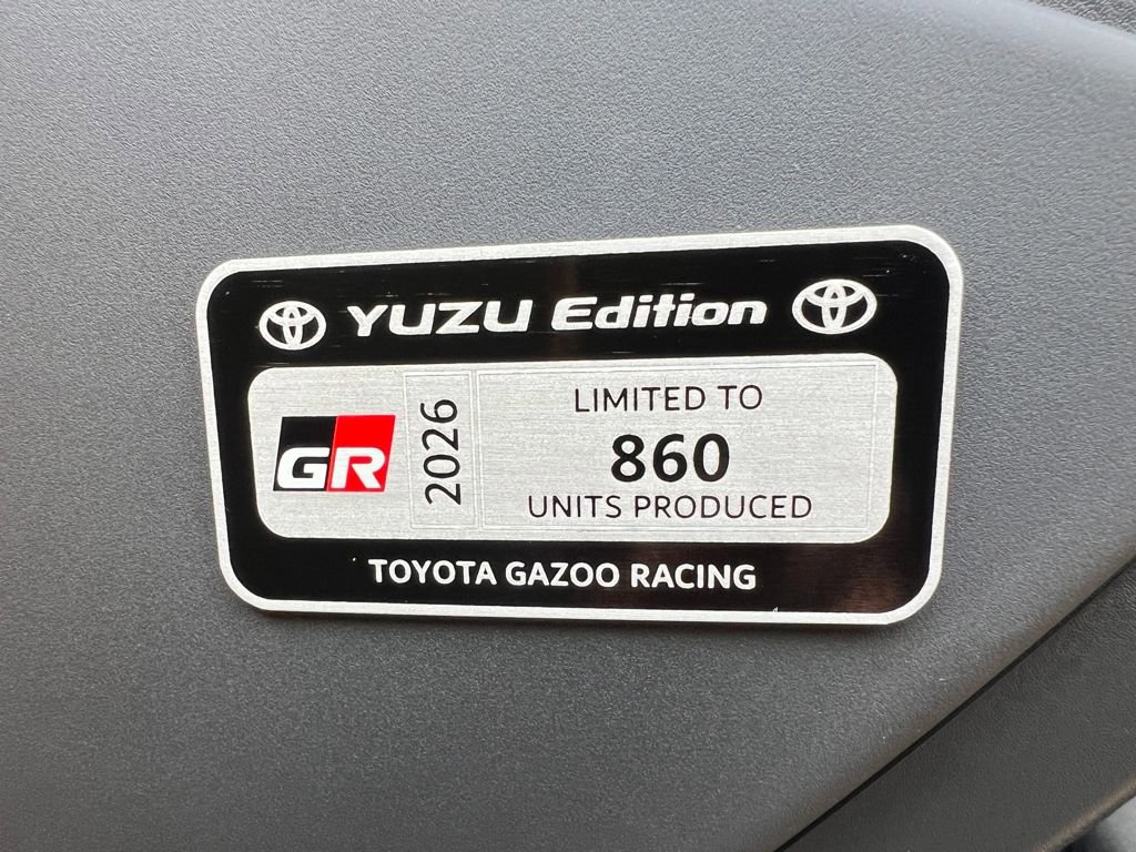 New 2026 Toyota GR86 YUZU Limited image 21