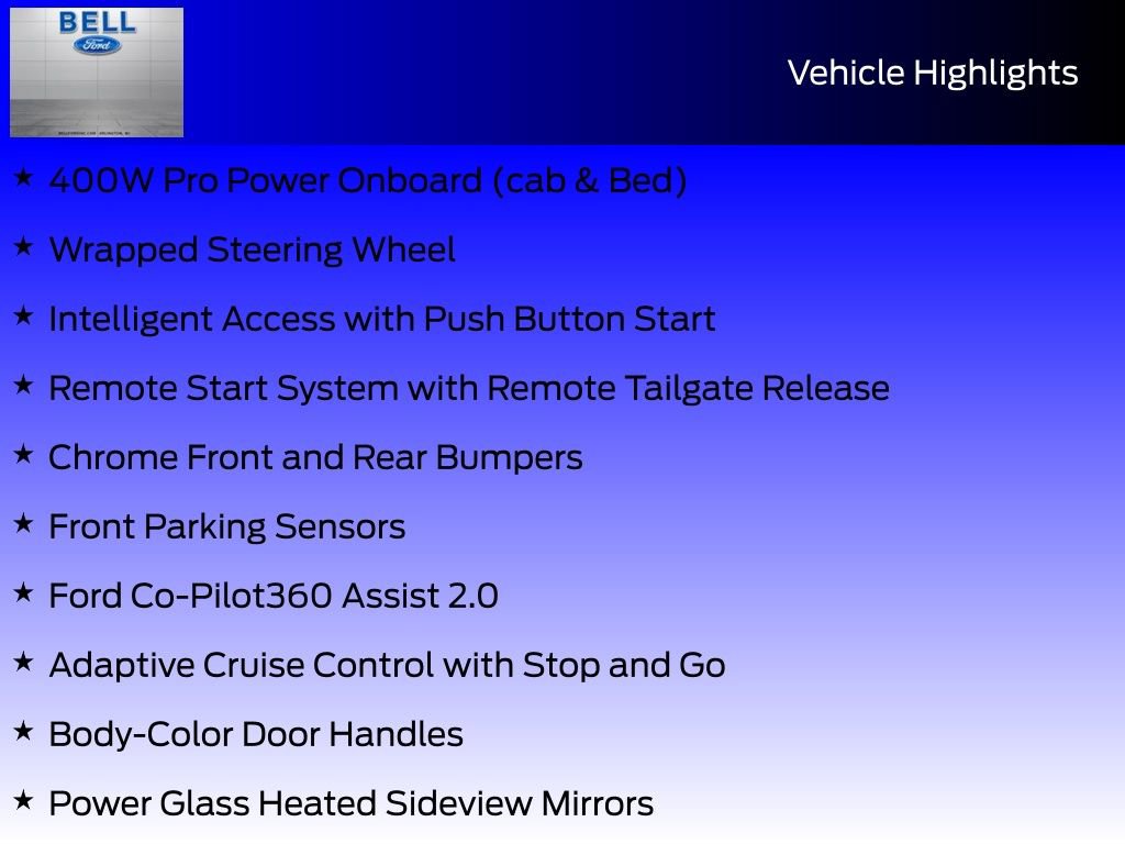 New 2026 Ford F150 XLT w/ Equipment Group 302A MID image 33