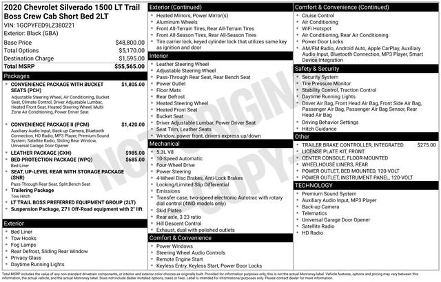 Used 2020 Chevrolet Silverado 1500 LT Trail Boss image 7