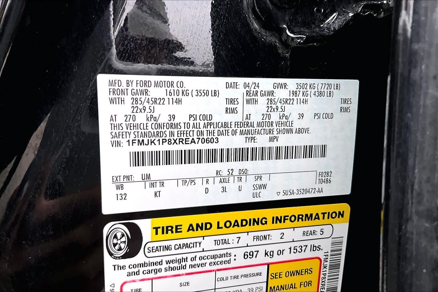 Used 2024 Ford Expedition Max King Ranch AWD/4WD image 36