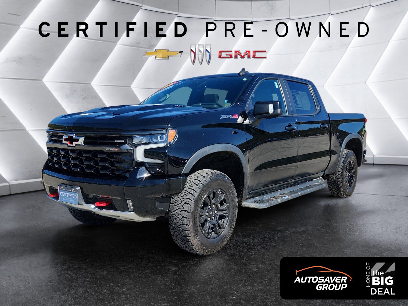 Certified 2023 Chevrolet Silverado 1500 ZR2 w/ Technology Package image 1