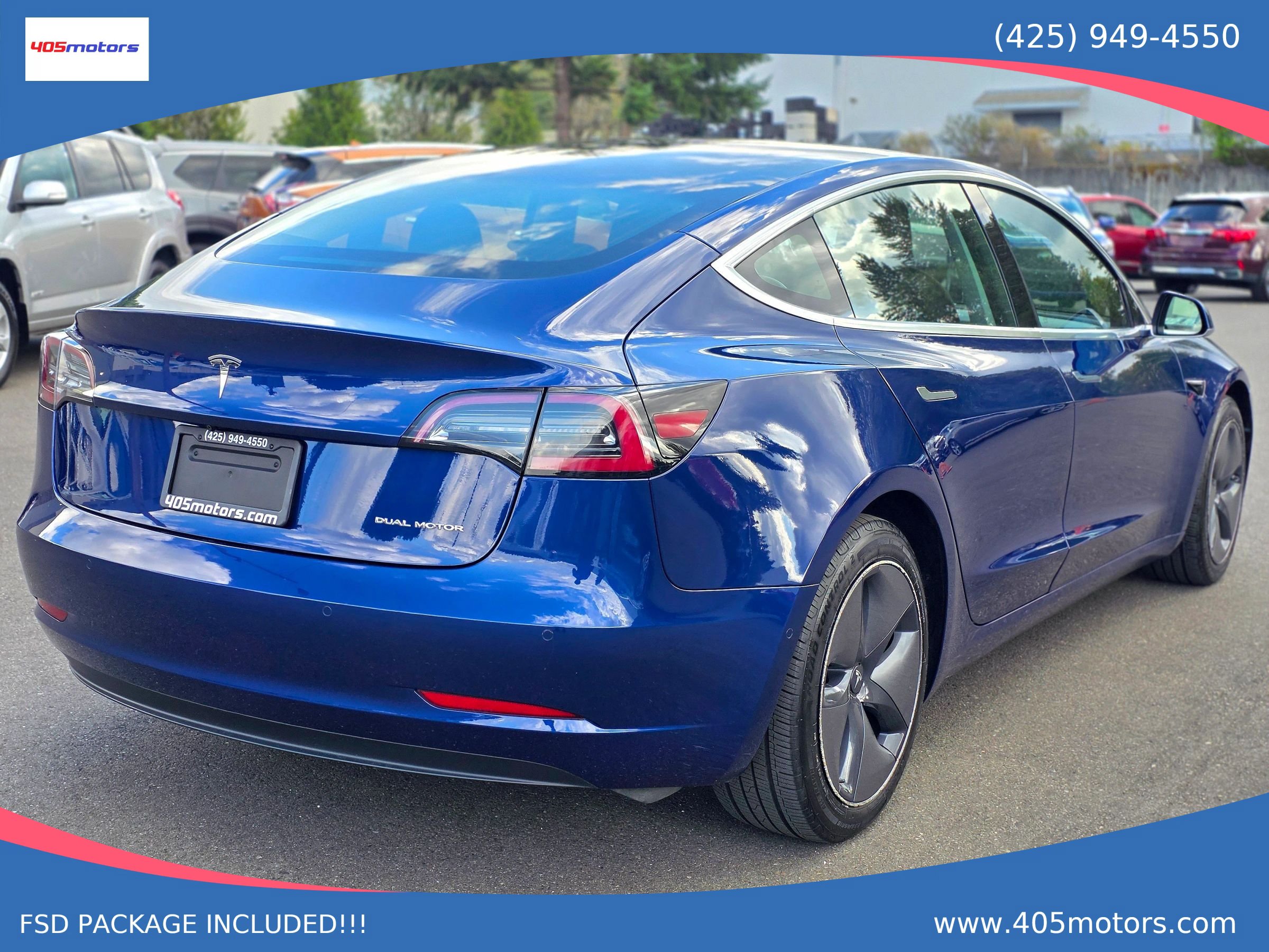 Used 2019 Tesla Model 3 Long Range AWD/4WD image 12