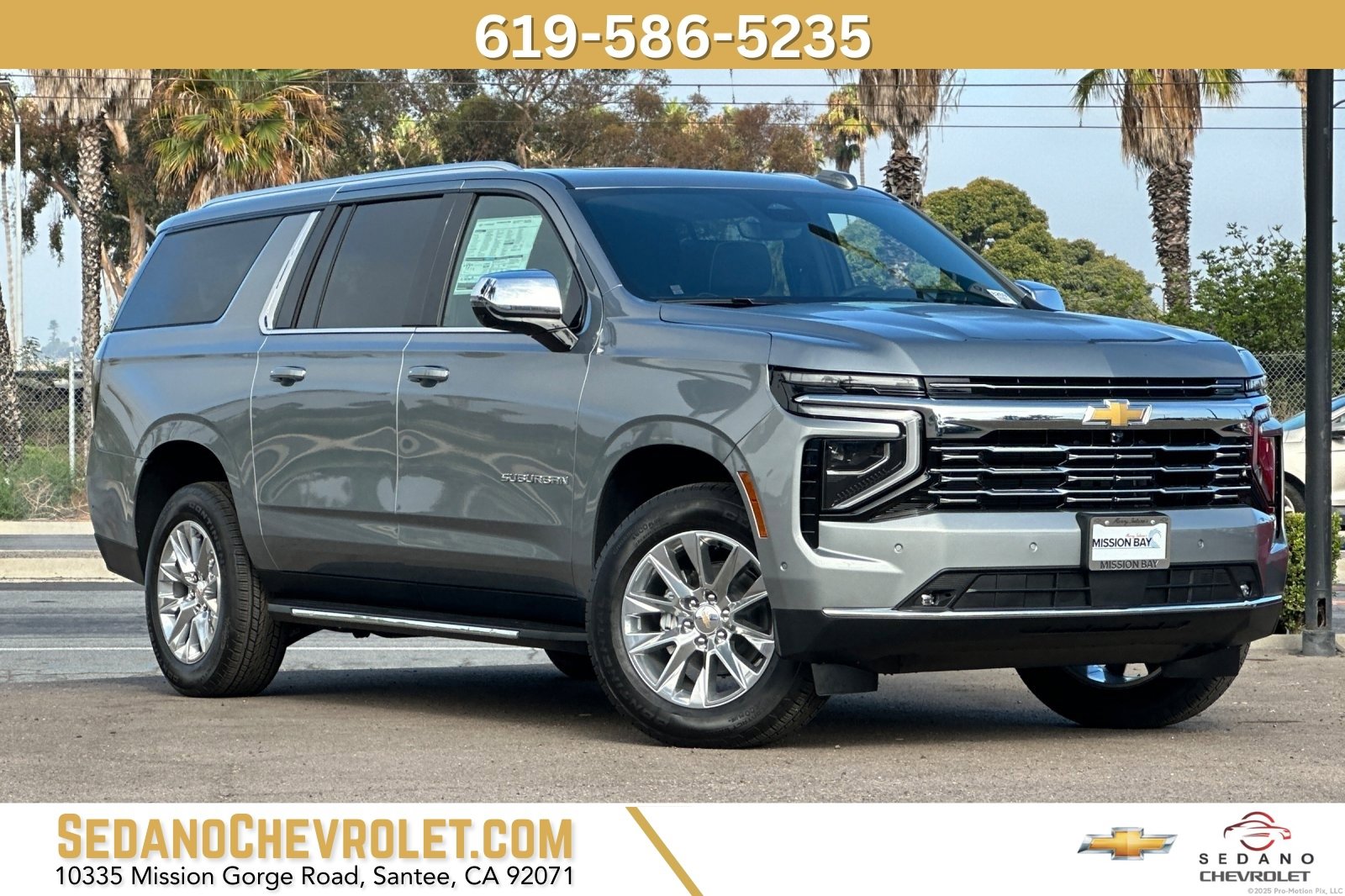 New 2025 Chevrolet Suburban Premier image 1