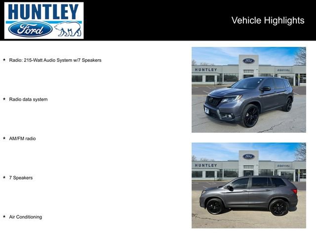 Used 2021 Honda Passport Sport image 2