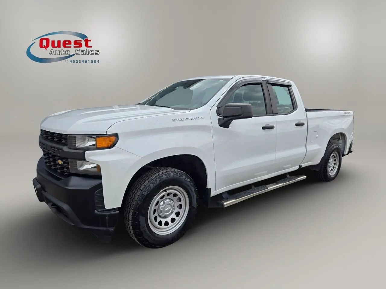 Used 2019 Chevrolet Silverado 1500 W/T w/ WT Fleet Convenience Package AWD/4WD image 4