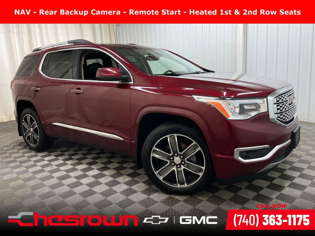 Used 2018 GMC Acadia Denali w/ Technology Package