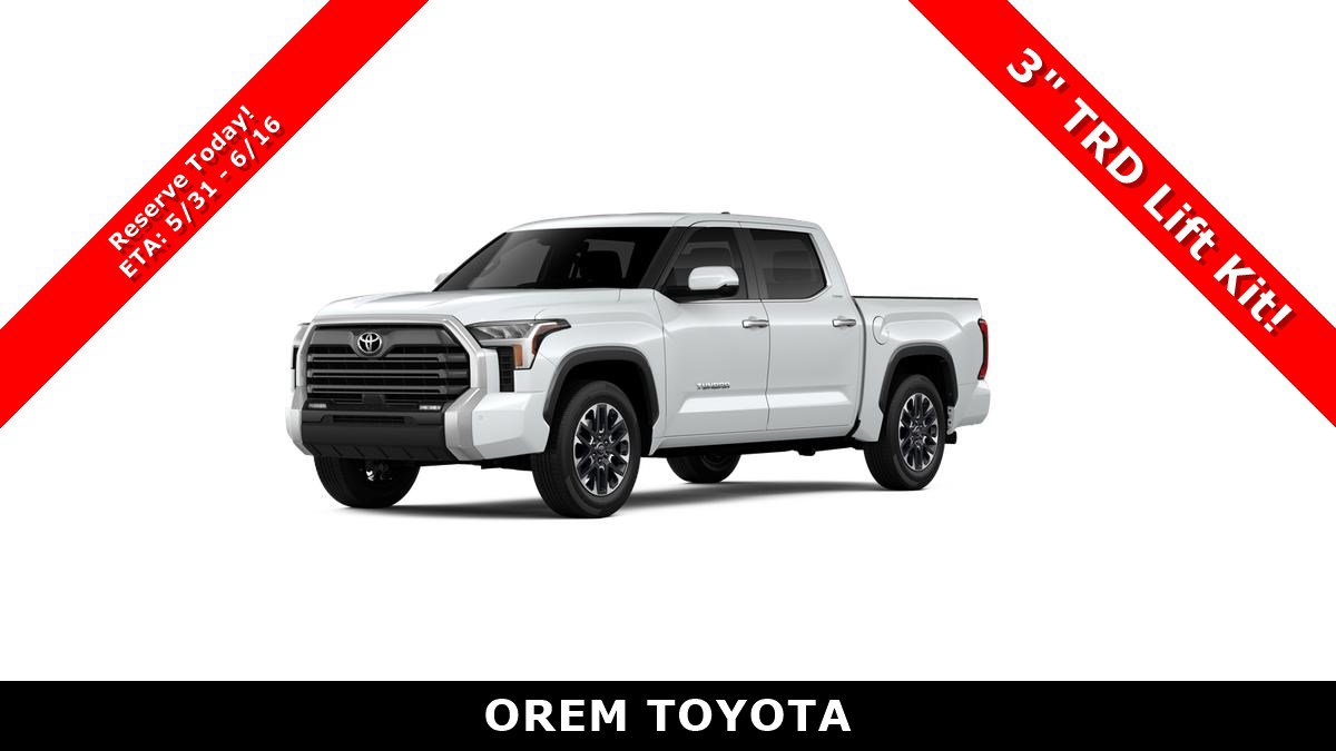 New 2026 Toyota Tundra Limited