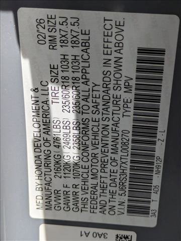 New 2026 Honda CR-V EX-L image 17