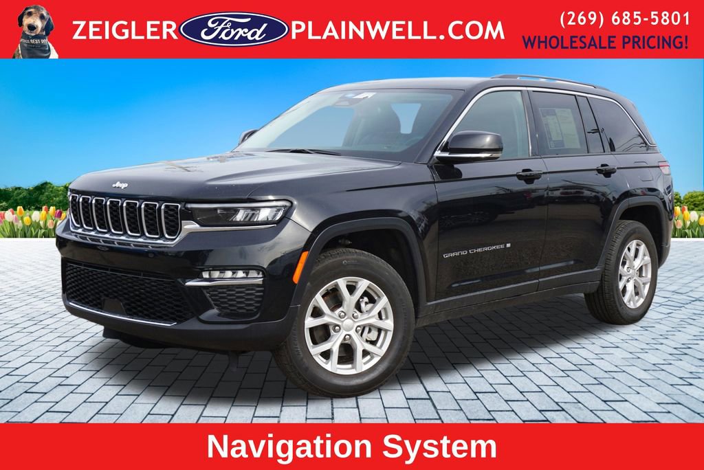 Used 2023 Jeep Grand Cherokee Limited w/ Trailer Tow Prep Group (B)