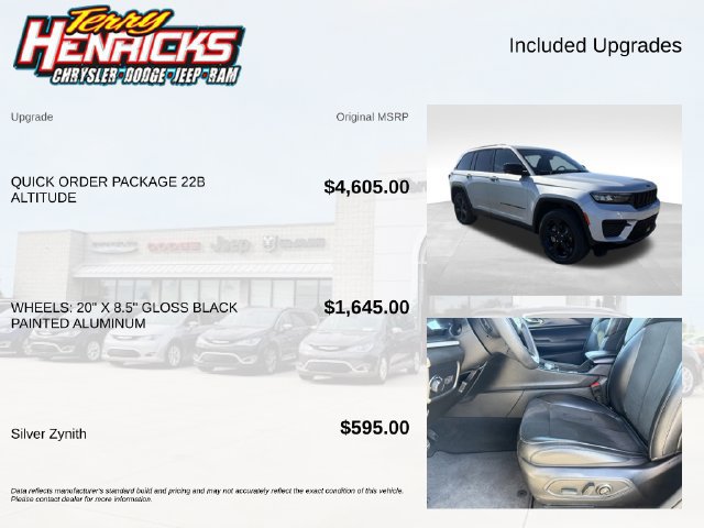 Used 2024 Jeep Grand Cherokee Altitude AWD/4WD image 7