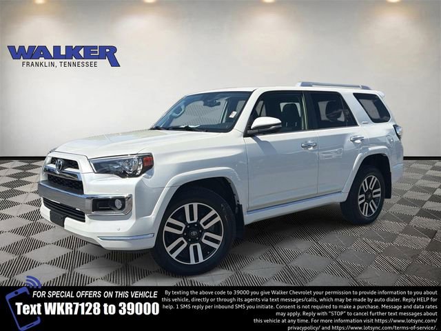 Used 2018 Toyota 4Runner Limited AWD/4WD image 1