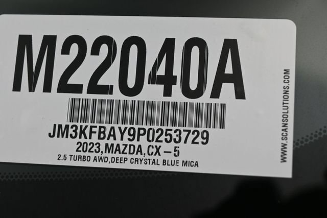 Certified 2023 MAZDA CX-5 AWD 2.5 Turbo image 28