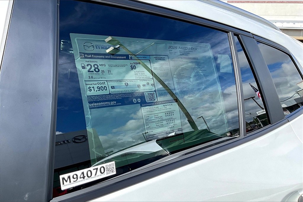 New 2025 MAZDA CX-50 AWD 2.5 S w/ Weather Package image 24