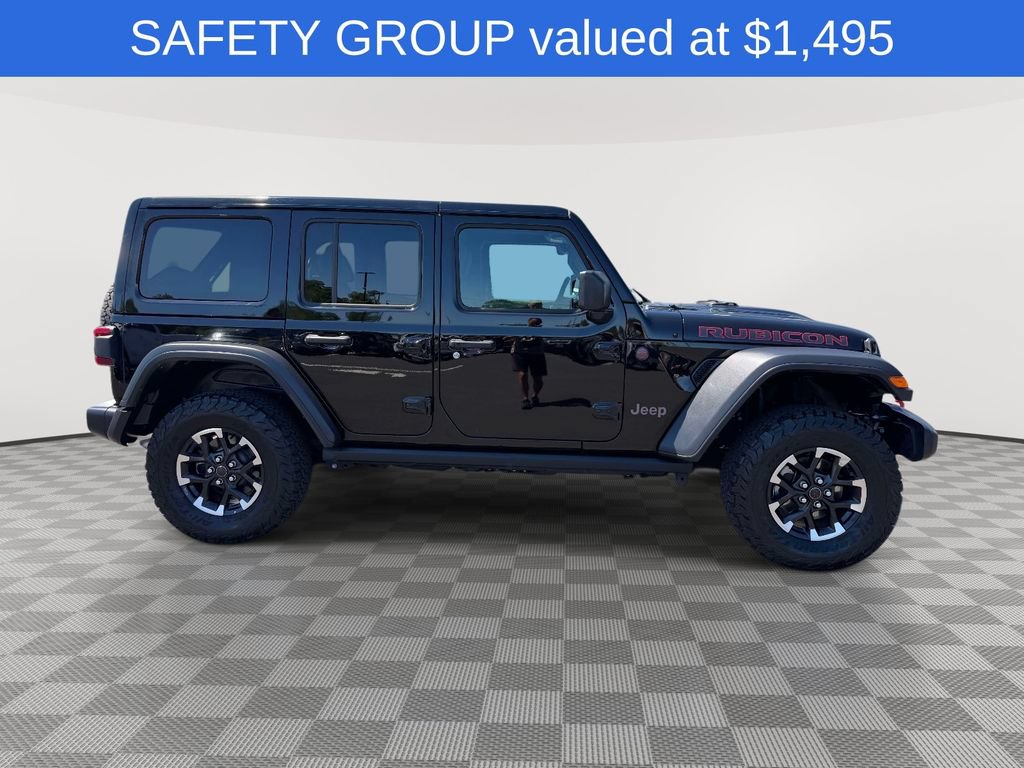 Used 2025 Jeep Wrangler Unlimited Rubicon w/ Safety Group AWD/4WD image 3