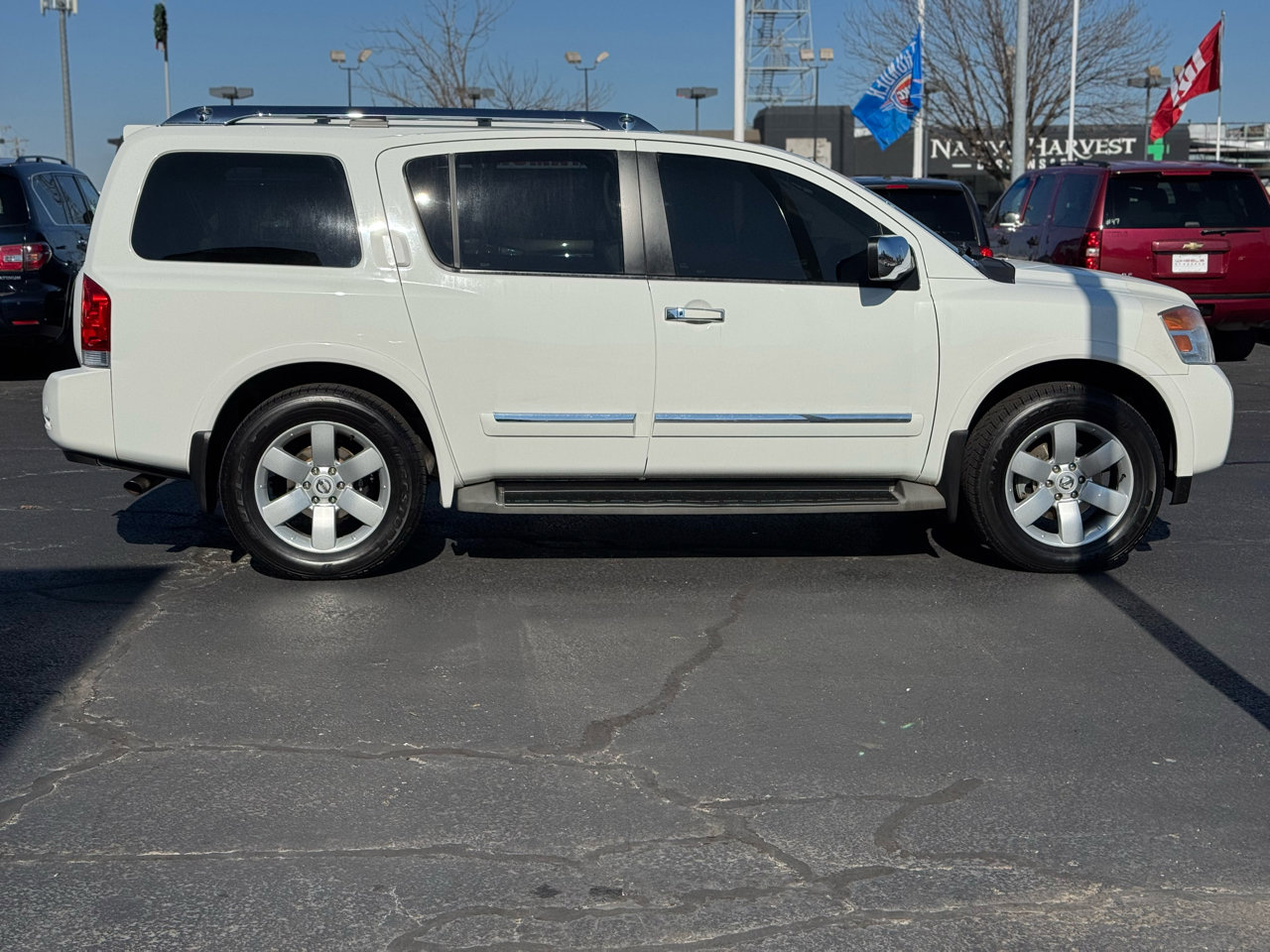 Used 2010 Nissan Armada Titanium w/ DVD Entertainment Pkg image 4